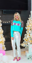 Load image into Gallery viewer, Merry Turquoise Sweatshirt