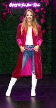Load image into Gallery viewer, Hard Candy Velvet Jacket In Hot Pink