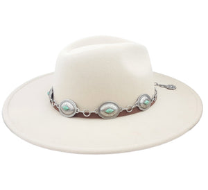 Kid Size Concho Chain Belt, Also Use As Western Hat Band