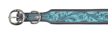 Load image into Gallery viewer, Durango Daisy Hand - Tooled Dog Collar *Small*