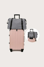 Load image into Gallery viewer, Checkered Travel Duffle Bag