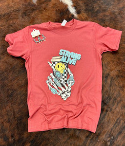 Staying Alive Graphic Tee