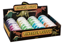 Load image into Gallery viewer, Dinosaur Fossil Putty, Reusable, Tactile, 3-1/2&quot; Container