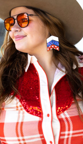 Our Star-Spangled Glitz Earrings