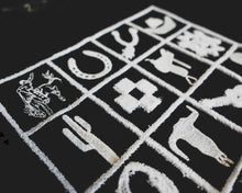 Load image into Gallery viewer, Check It Black Embroidery Top