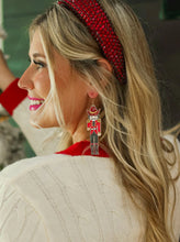 Load image into Gallery viewer, Red Nutcracker Earrings