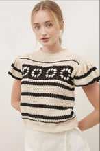 Load image into Gallery viewer, Handmade Sweater with Ruffle Sleeve