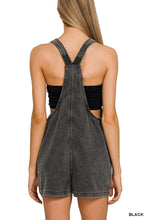 Load image into Gallery viewer, Washed Knot Strap Romper