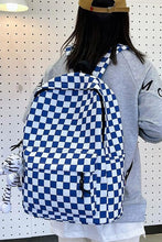 Load image into Gallery viewer, Checkered Backpack