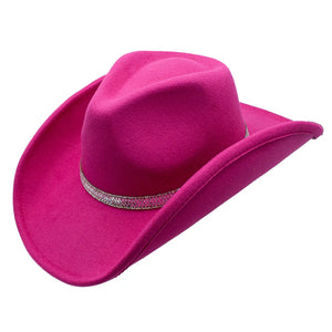 Dolly Polyester Adjustable Western Drifter Cowboy Hat