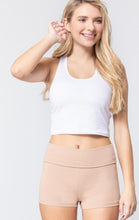 Load image into Gallery viewer, Yoga Short Short Pants In Black &amp; Khaki