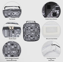 Load image into Gallery viewer, Gamer Backpack &amp; Lunchbag Set