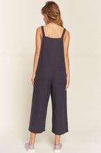 Load image into Gallery viewer, Linen Button Up Wide Leg Jumpsuit