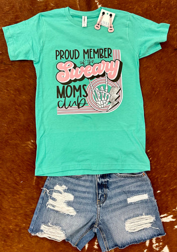 Proud Member Of The Sweary Moms Club Graphic Tee