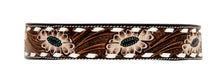 Load image into Gallery viewer, Hotshots Hand - Tooled Leather Dog Collar *Large*