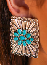 Load image into Gallery viewer, Call it a Western Party Silver Earrings