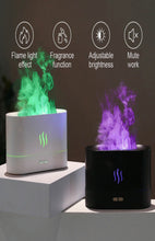 Load image into Gallery viewer, 7 Colorful Flame Mini Humidifier Aroma Diffuser