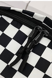 Checkered Backpack