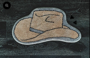 Rodeo Rug *Cowboy Hat