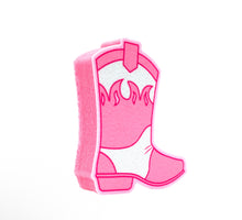 Load image into Gallery viewer, Western Pink Boot Sponge