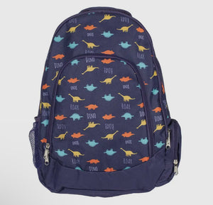 Dino Pattern Backpack & Lunchbag Set