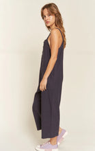 Load image into Gallery viewer, Linen Button Up Wide Leg Jumpsuit