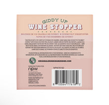 Load image into Gallery viewer, Western Giddy Up Wine Stopper