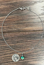 Load image into Gallery viewer, Round Single Gemstone Necklace