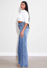 Load image into Gallery viewer, Wide Leg - Rigid with Comfort Stretch Front Square Pockets