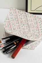 Load image into Gallery viewer, Cherry Ditsy Quilted Cosmetic Bag