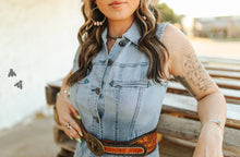 Load image into Gallery viewer, Denim Sweetheart Dress