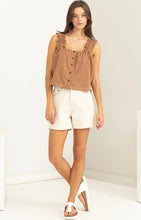 Load image into Gallery viewer, Button Down Sleeveless Top