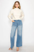Load image into Gallery viewer, Eco Friendly Tummy Control Slim Palazzo Jeans
