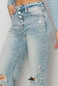 *Restock* 90's Vintage Stretch Wide Jeans *Restock*