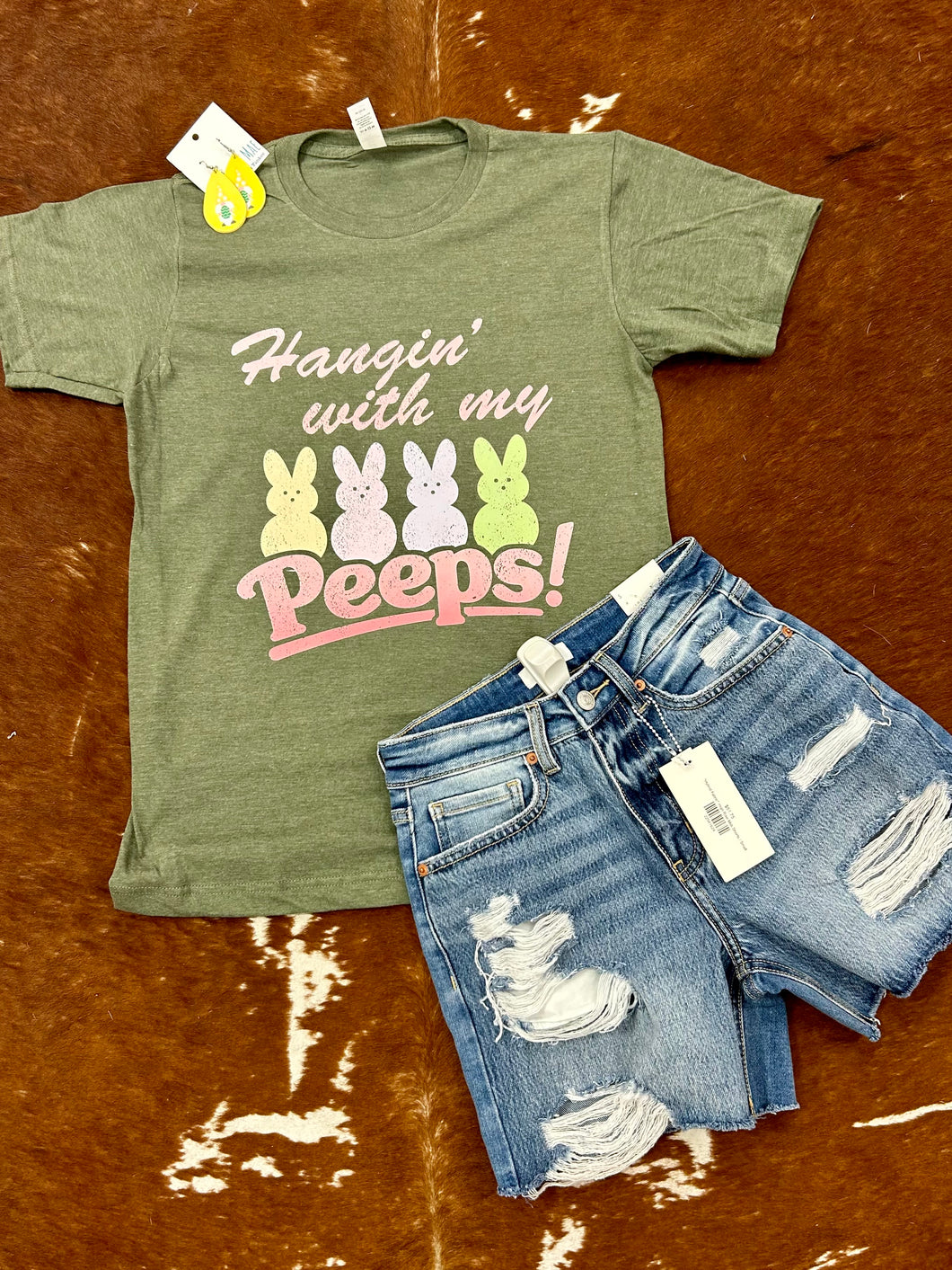 Hangin With My Peeps Graphic Tee