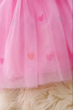 Load image into Gallery viewer, &quot;Forever Yours&quot; Pink Tulle Dress with Ruffle Sleeve