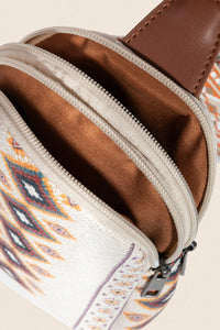 Tribal Pattern Crossbody Bag