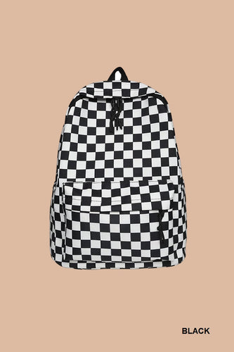 Checkered Backpack