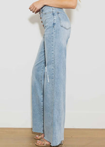 Coco Wide Jeans Light Wash