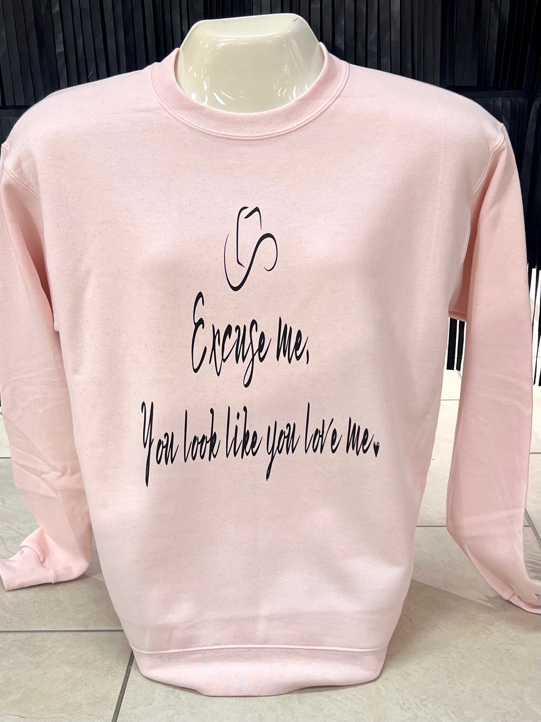 Excuse Me… Graphic Sweatshirt