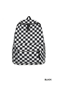 Checkered Backpack