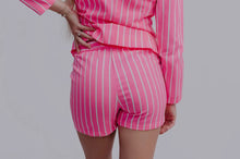 Load image into Gallery viewer, Boss Lady Striped Blazer Shorts Set