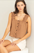Load image into Gallery viewer, Button Down Sleeveless Top