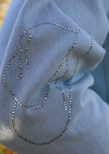 Load image into Gallery viewer, Rhinestone Cowgirl Crystal Embellished Denim Jacket