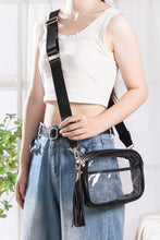 Load image into Gallery viewer, Stadium Approved Clear PU Crossbody Bag