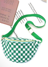 Load image into Gallery viewer, Checkered Crossbody Sling Belt Bag