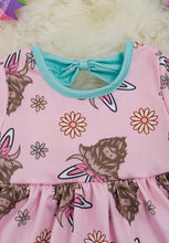 Load image into Gallery viewer, Highland Cow with Easter Ears Baby Dress