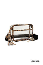 Load image into Gallery viewer, Stadium Approved Clear PU Crossbody Bag