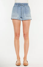 Load image into Gallery viewer, Kan Can Paper Bag Denim Shorts