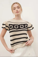 Load image into Gallery viewer, Handmade Sweater with Ruffle Sleeve